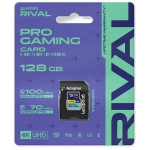 GOODRAM RIVAL M3AA 128 GB Micro SDXC V30 UHS-I U3 m&auml;lukaart + adapter (GGSM3AA-1280R12)