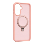 Samsung Samsung Galaxy A17 4G / A17 5G kaitse&uuml;mbris MagSafe'i ja toe Matte Ring Heledat roosa