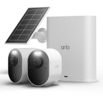 Arlo Ultra 3 Kaamera Valge 2 tk Komplekt, sealhulgas Smart Hub ja P&auml;ikesepaneel 4K Resolutsioon, WLAN, Aku/P&auml;ikesepower, IP65 Il