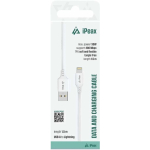iPEAX TPU USB-A į &bdquo;Lightning&ldquo; laidas, 1,5 m, USB 2.0, baltas
