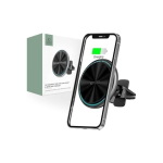 Tech-Protect Tech-Protect TECH-PROTECT A2 MAGNETIC MAGSAFE VENT CAR MOUNT WIRELESS CHARGER 15W Black