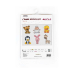 luca luca S Cross stitch kit Friends 2 8x9 cm SJK039
