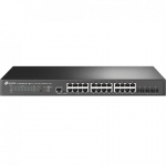 TP-Link JetStream TL-SG3428XPP-M2 v&otilde;rgul&uuml;liti Juhitav L2+ 2.5G Ethernet (100/1000/2500) Power over Ethernet tugi 1U Must