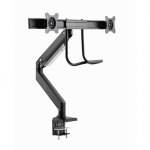 Gembird MA-DA2-04 monitori kinnitus ja alus 81,3 cm (32") Laud Must