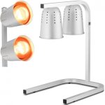Royal Royal Catering Infrared heating lamp for heating dishes, table top, 500 W