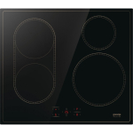 Gorenje GI6421CLBSC pliidiraud Must Sisseehitatud 59.5 cm Tsooniga induktsioonplaat 4 tsoon(id)
