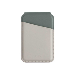 Case Case UNIQ Lyden DS magnetic portfolio RFID i stojak na telefon beżowo-green/ivory-lichen green