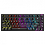 Savio SAVGK-PHENIX YELLOW klaviatuur M&auml;ngimine USB + RF Wireless + Bluetooth QWERTY Ameerika inglise keel Must
