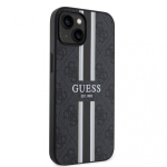 Apple Apple iPhone 15 Case Cover 4G Printed Stripes Black