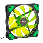 Akyga AW-12E-BG arvuti jahutuss&uuml;steem Arvuti korpus Ventilaator 12 cm Must