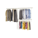 WENKO, WENKO, Telescope Garment Organizer, 3-Piece