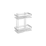 Unit Unit Wenko Premium 20410100 Wall shelf with 2 stainless steel shelves