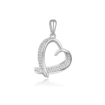 Bennett's Bennett's timeless silver pendant AGH109L