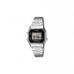 Casio LA680WA-1DF kell K&auml;ev&otilde;ru-kell Elektrooniline Must, Roostevaba teras