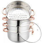Pott Pott NA PARĘ KLAUSBERG 5 ELEM. 24cm KB-7736 ROSE GOLD