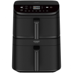 Cosori Turbo Tower Kahekohaline 10,8 l Eraldiseisev 2630 W Kuuma&otilde;hu frit&uuml;&uuml;r Must