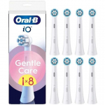 Oral-B iO Gentle Care -vahetusharjad 8tk, valge