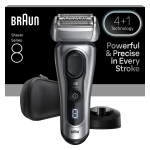 Braun Series 8, 8617S - Niiske & Kuiv - SensoAdapt habemeajamismasin SmartCare jaamas