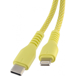 Qualo QKN-CL-05 kaabel USB-C - Lightning 12W / 1,5 m / kollane