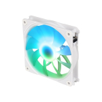 Blackstorm Luna UF120 ARGB PWM tagasivoolu -ventilaator, valge, 120 mm, 1 tk