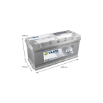 Varta Aku 105 Ah 950 A EN 12V
