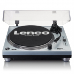 Lenco L-3809ME vin&uuml;&uuml;lim&auml;ngija Direct-drive vin&uuml;&uuml;lplaadim&auml;ngija Sinine, Metallik Manuaal