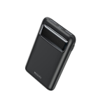 yesido Powerbank YP33 5 000 mAh LED, 2xUSB-A + USB-C BLACK