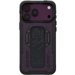 Dėklas Dėklas Skinarma Phantom MagSafe + Grip Stand, m&otilde;eldud iPhone 18 Pro Max / 17 Pro Max, bordo v&auml;rv.