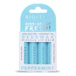 Biovene Kiss-Ready Fresh! Mesilasvaha piparm&uuml;ndi huulepalsami komplekt, 17 g
