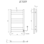 R&auml;tiku R&auml;tiku kuivati Kosser Step 800x500/9 ER taimer valge