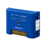 Qoltec 53671 Solar MPPT 15A laadimiskontroller DC tarbijate toitmiseks ja akude laadimiseks 12V / 24V | LiFePO4