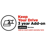 Lenovo 3Y Keep Your Drive 1 litsents(i) 3 aasta(t)