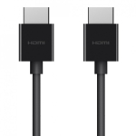 Belkin 4K Ultra High Speed HDMI-kaabel 2 m HDMI t&uuml;&uuml;p A (Standard) Must
