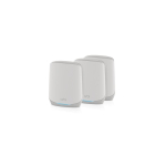 NETGEAR Orbi RBK763S Kolm sagedusala (2,4 GHz / 5 GHz / 5 GHz) Wi-Fi 6 (802.11ax) Valge 7 Sisemodem