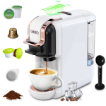 Coffee Coffee machine 5-in-1 capsule coffee maker HiBREW H2B (white)