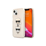 Karl Karl Lagerfeld KLHCP13SKCTUGLGO iPhone 13 mini 5.4" zloty/gold hard case Glitter Karl`s & Choupette