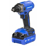 Impact Impact wrench RawlPlug R-PID18-XL2 18 V 2x5.0 Ah battery.