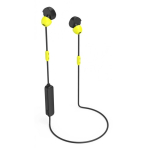 Hama Freedom Athletics II K&otilde;rvaklapp Juhtmevaba K&otilde;rvakonks, K&otilde;rvasisene K&otilde;ned/muusika Bluetooth Must, Kollane