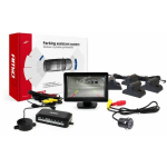 Amio Parking Sensor Kit TFT01 4.3 Inch With Camera HD-307-IR 4 Sensors Black Truck