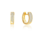 Beneto Timeless gold-plated earrings AGUC2609-GOLD