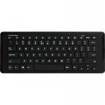 Mousetrapper Type Mini Wireless klaviatuur Universaalne USB + RF Wireless + Bluetooth QWERTY P&otilde;hjamaad Must