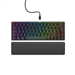 Hama Exodus 760 klaviatuur M&auml;ngimine USB QWERTZ Saksa keel Must