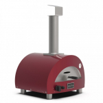 Alfa Alfa Forni Linea Moderno Portable Pizzaofen Antique Red