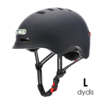 Beaster Beaster Scooter Kiiver Beaster BS02HBL, L suurus, must, LED lambidega