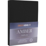 Paklode Paklode DecoKing Amber, must, 120x200 cm, kummiga