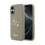 Guess Silikoon Suur 4G Skripti Korpus iPhone 17 Pruun