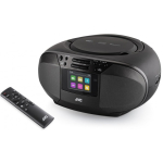 JVC RD-E664B-DAB, musta