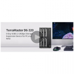 Server Server TERRAMASTER D9-320, 9-kohaline korpus, USB3.2, 10 Gbps, ilma ketasteta