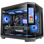 Mars Mars Gaming MC3TCORELCDM arvutikorpus Mini Tower Must