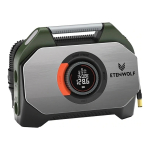 Etenwolf S7 auto &otilde;hukompressor, 11.03 bar, 38,400 mAh